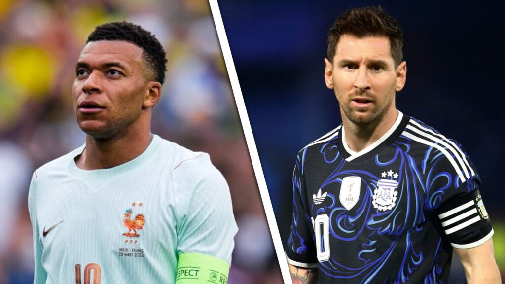Lionel Messi et Kylian Mbappé, les deux favoris pour le record de buts en Coupe du monde 2026
