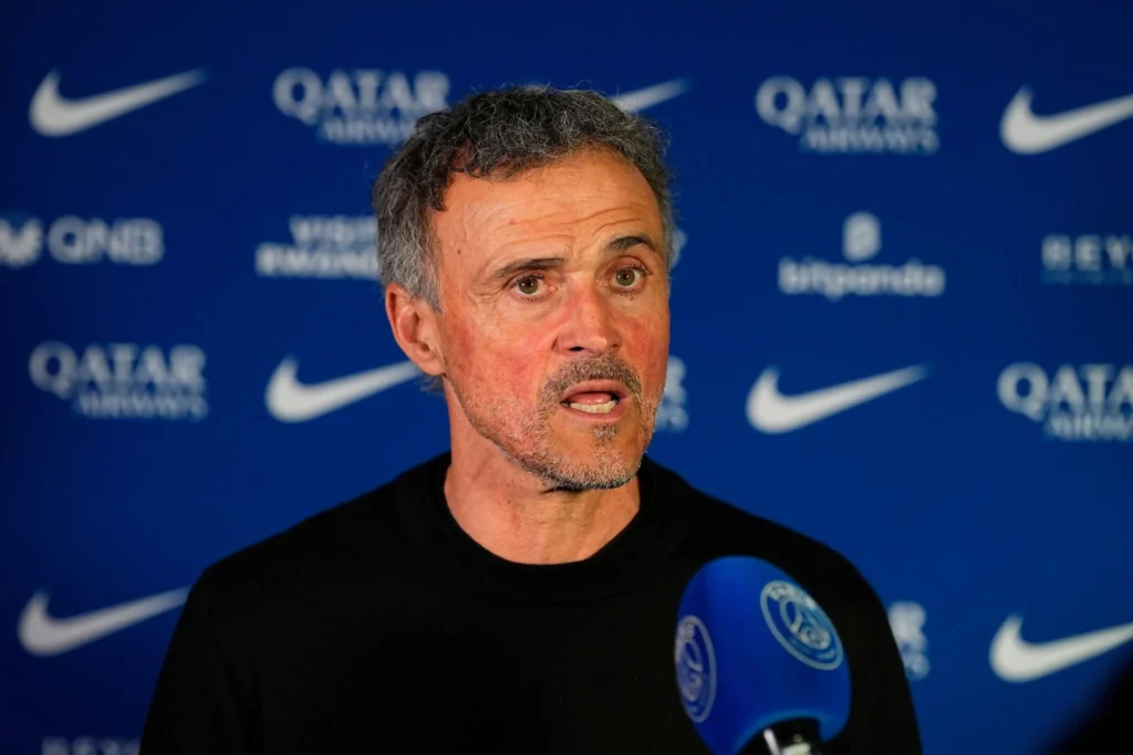 Luis Enrique PSG conférence presse Ligue des champions