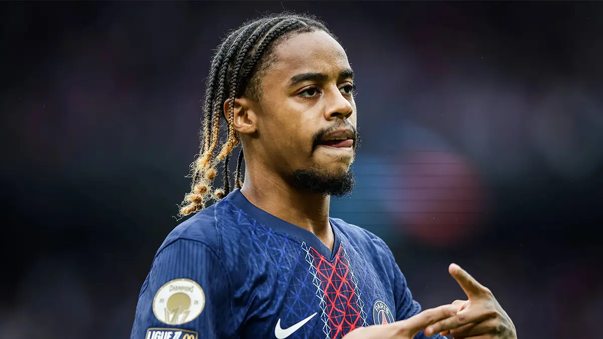 Bradley Barcola joueur du PSG