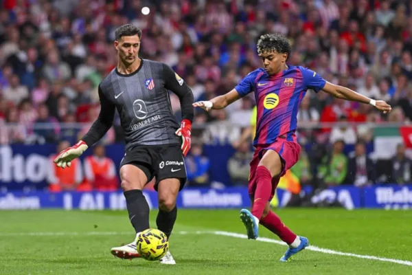 Lamine Yamal face à l'Atlético