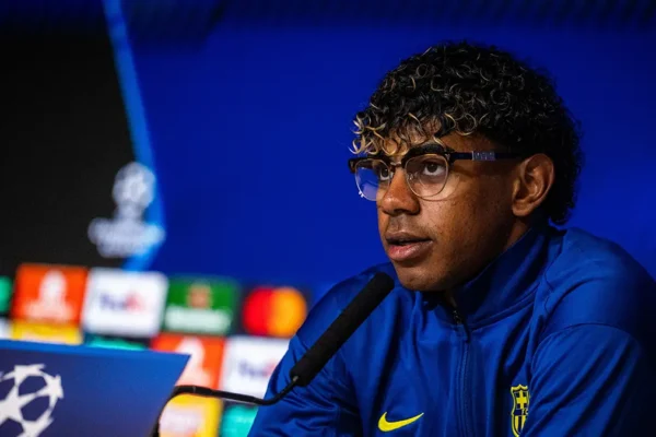 Lamine Yamal en conférence de presse avant le match face à l'Atlético