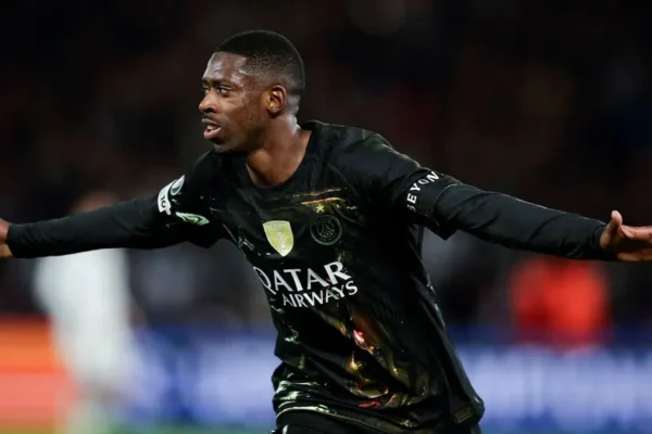 Ousmane Dembélé buteur face à Liverpool en Ligue des Champions