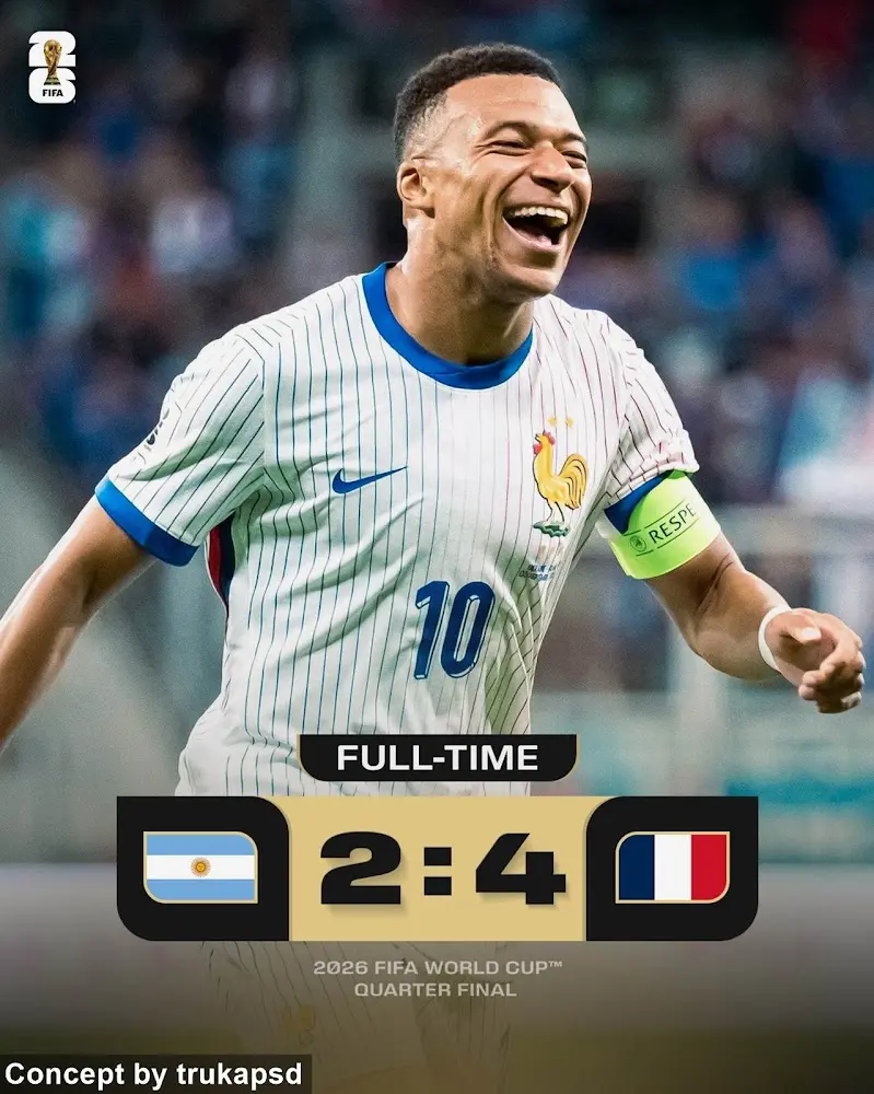 affiche concept pour la coupe du monde 2026