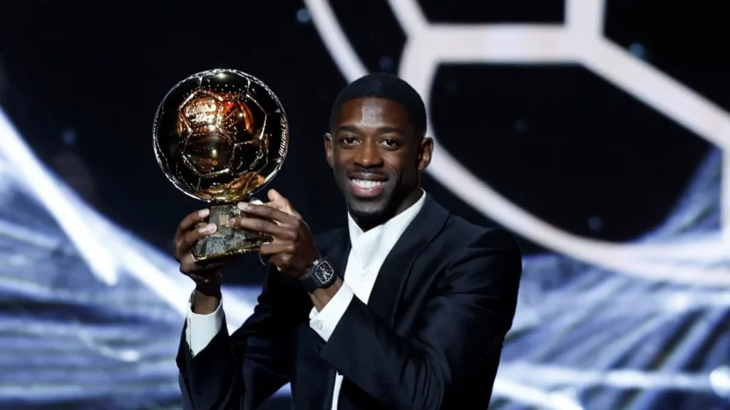 Classement Ballon d'Or 2026 Ousmane Dembélé