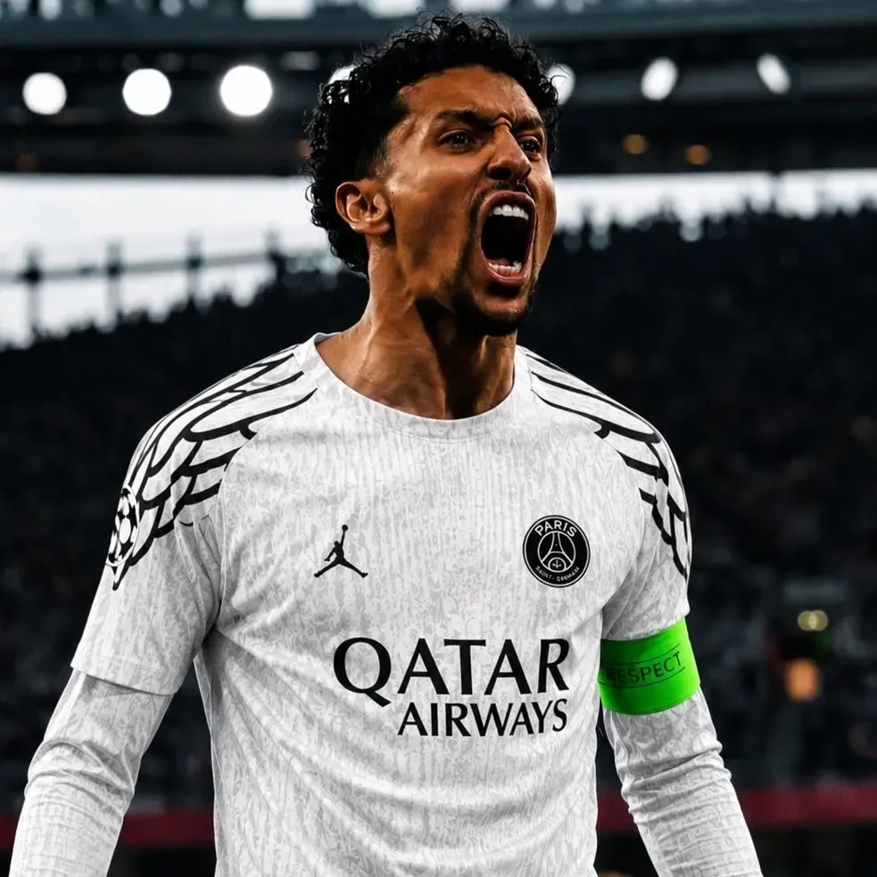 Futur maillot PSG Fourth 2027 blanc et noir