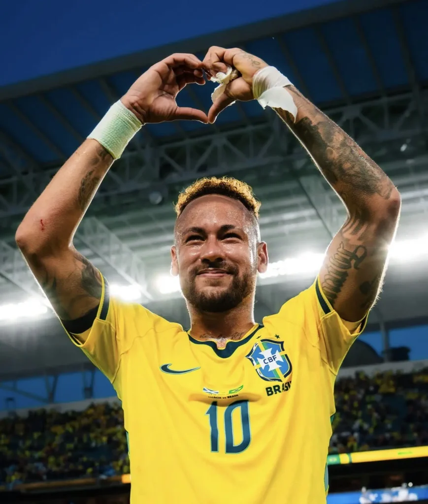 Neymar annonce sa retraite avec le Brésil