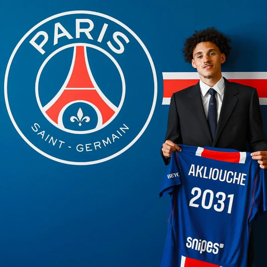 Maghnes Akliouche signe au PSG